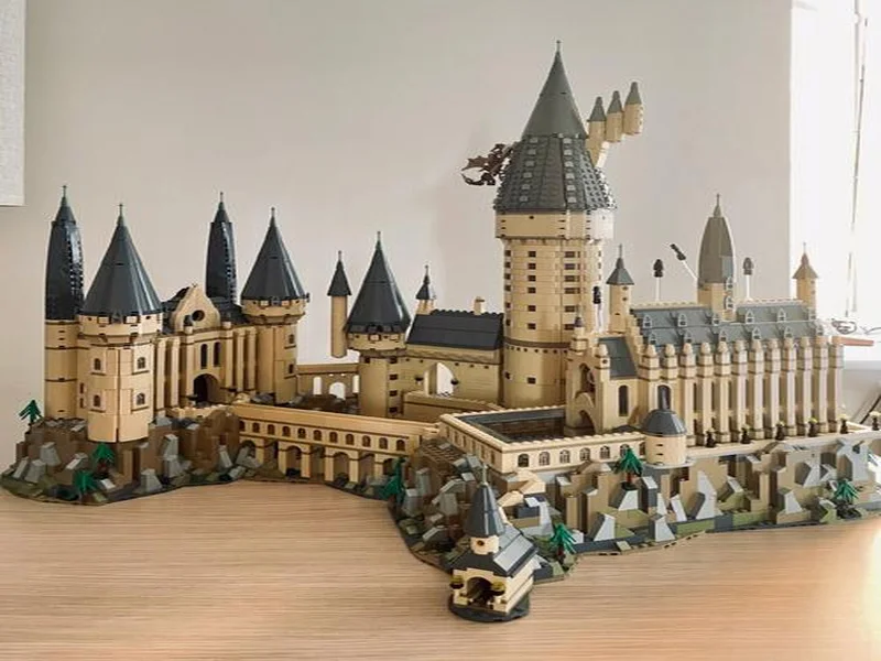 安东内拉:爱拼霍格沃茨城堡,家里有类似博物馆空间放乐高